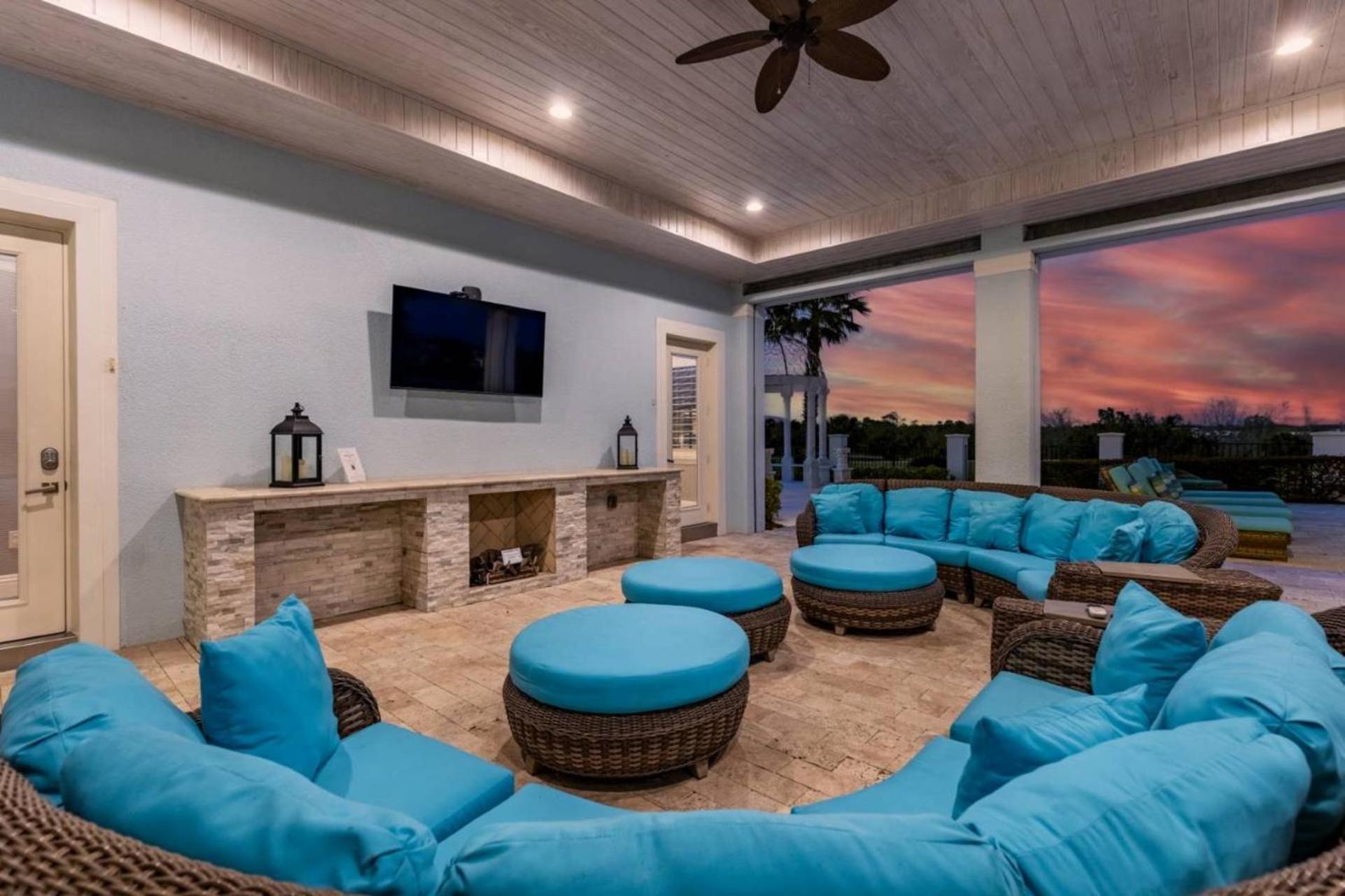 Beautiful 5 Star Mansion With Private Pool On The Prestigious Reunion Resort Orlando Mansion 6280 Kissimmee Exteriér fotografie