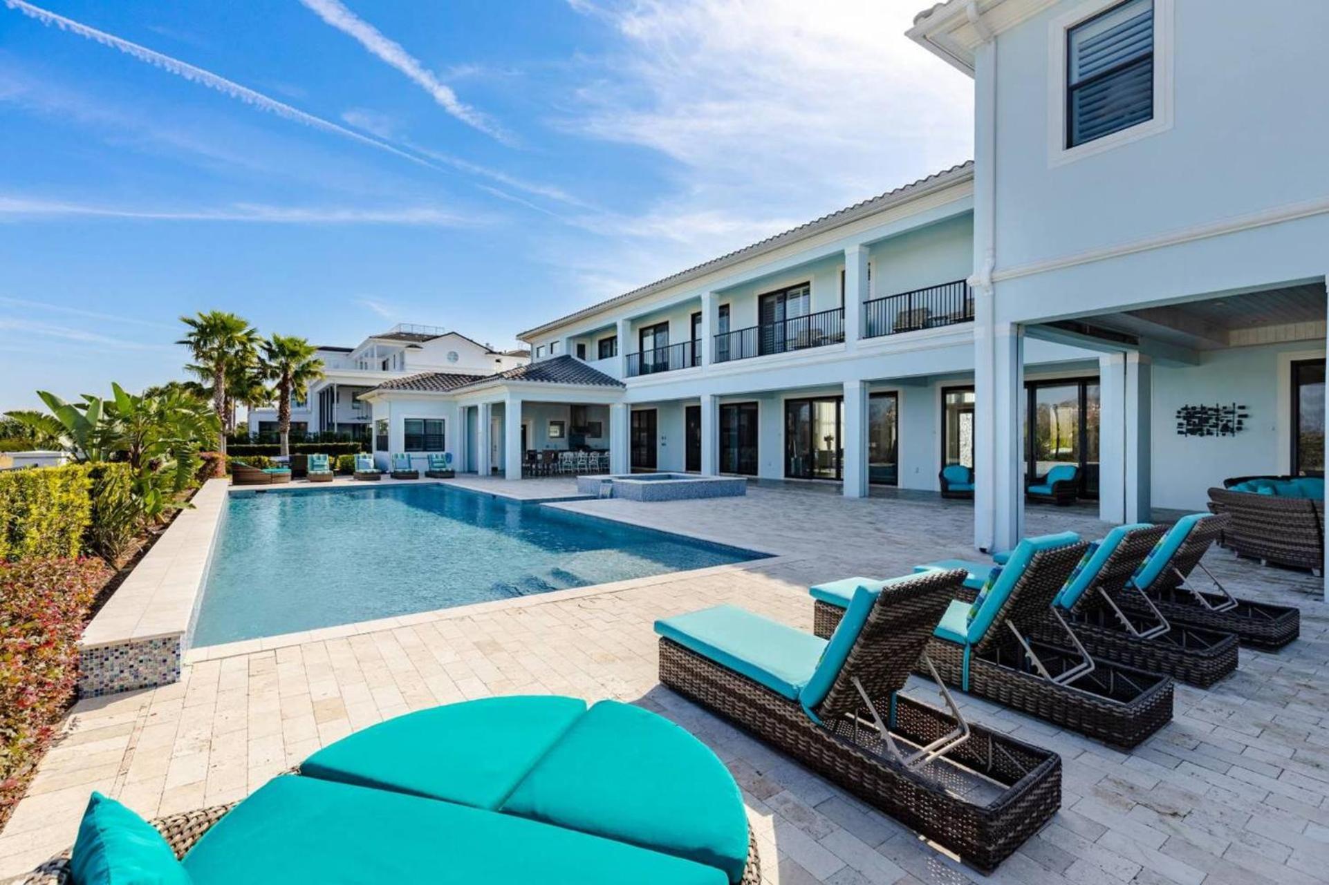 Beautiful 5 Star Mansion With Private Pool On The Prestigious Reunion Resort Orlando Mansion 6280 Kissimmee Exteriér fotografie