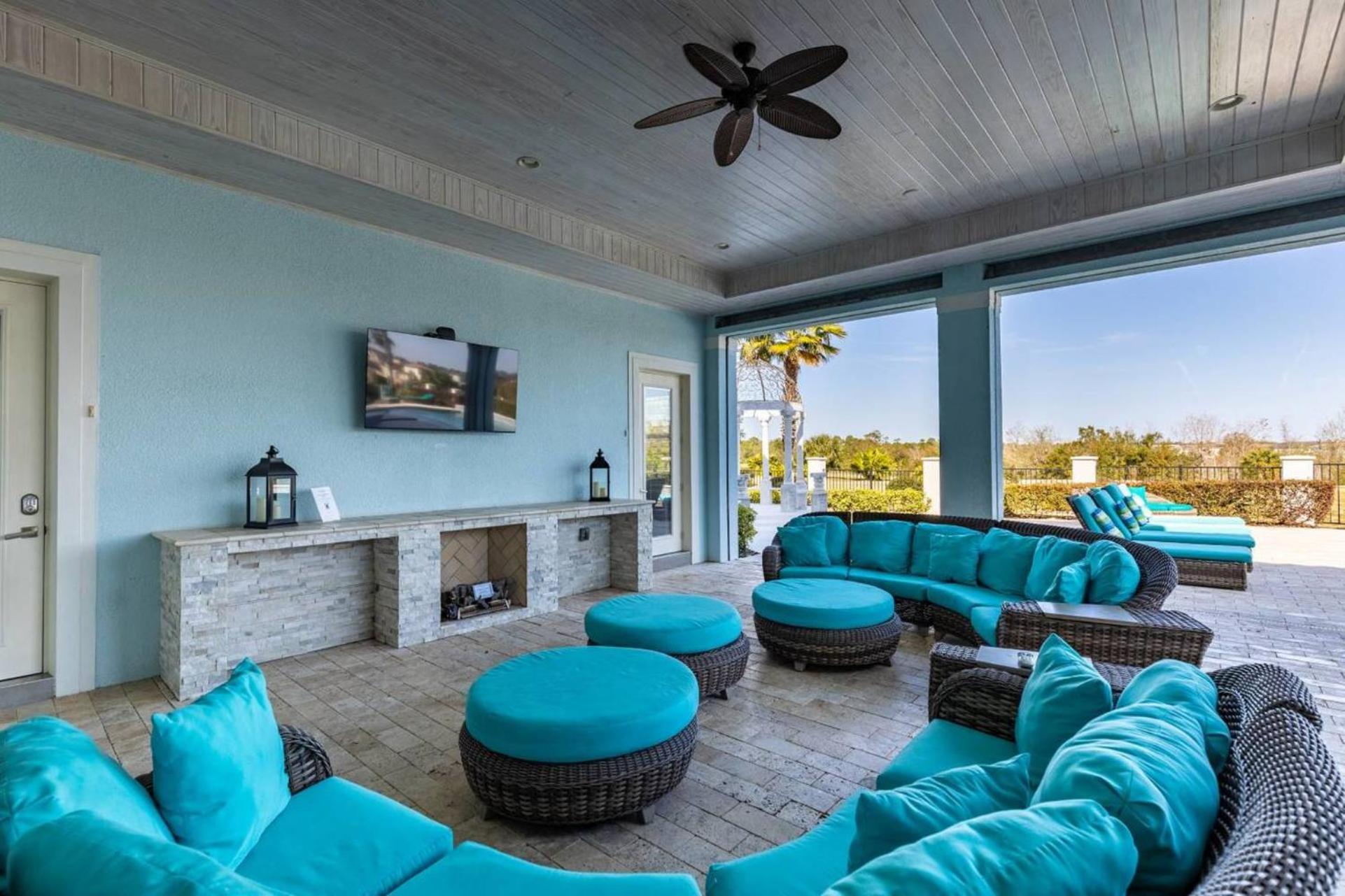 Beautiful 5 Star Mansion With Private Pool On The Prestigious Reunion Resort Orlando Mansion 6280 Kissimmee Exteriér fotografie