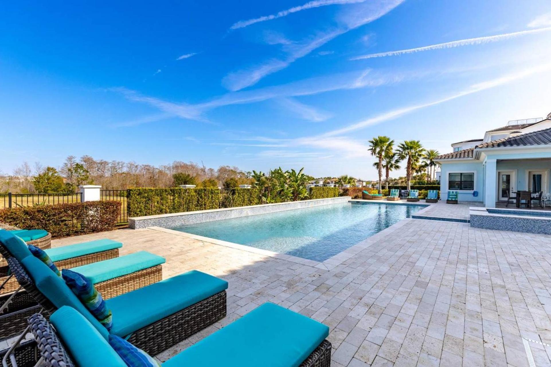 Beautiful 5 Star Mansion With Private Pool On The Prestigious Reunion Resort Orlando Mansion 6280 Kissimmee Exteriér fotografie