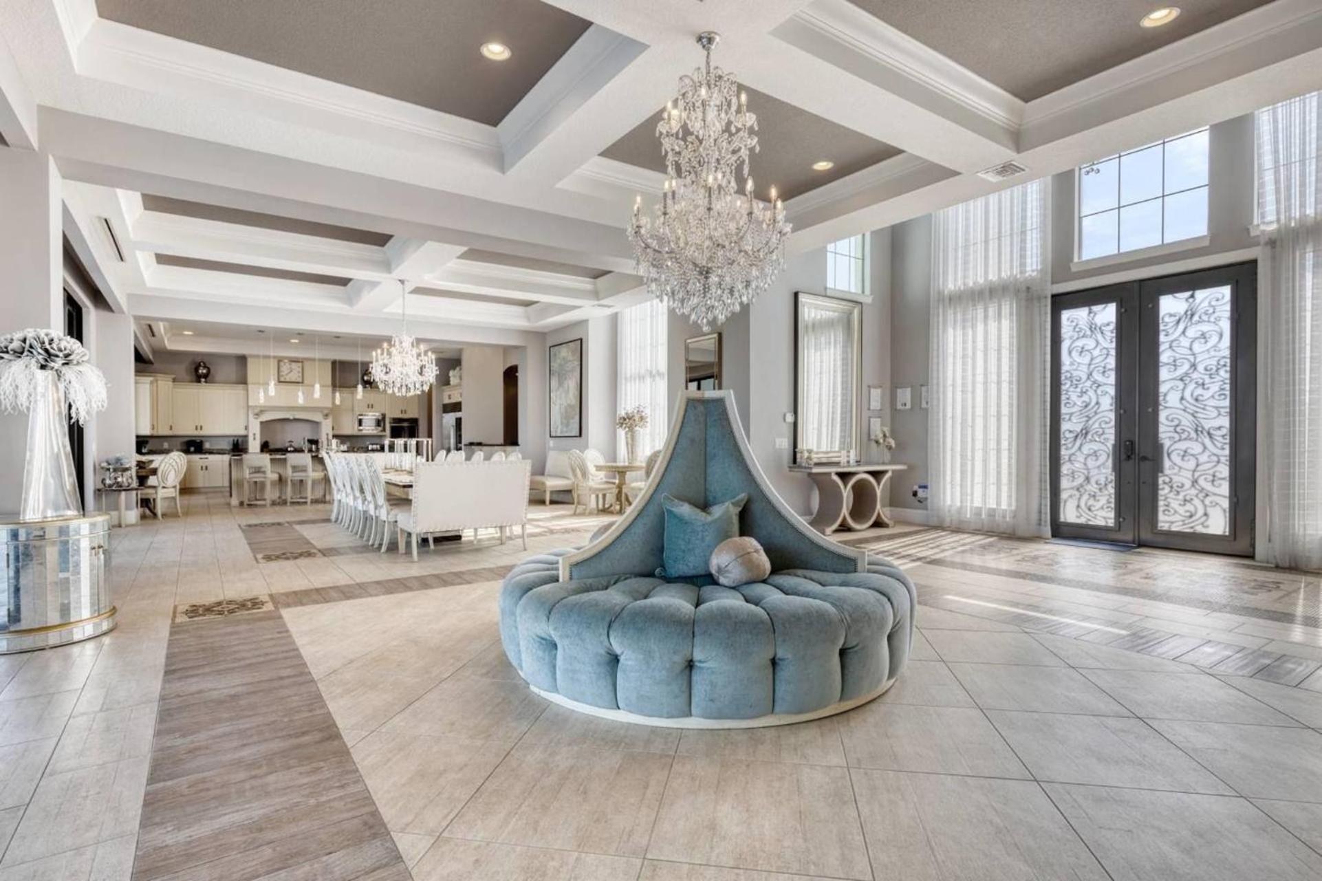 Beautiful 5 Star Mansion With Private Pool On The Prestigious Reunion Resort Orlando Mansion 6280 Kissimmee Exteriér fotografie